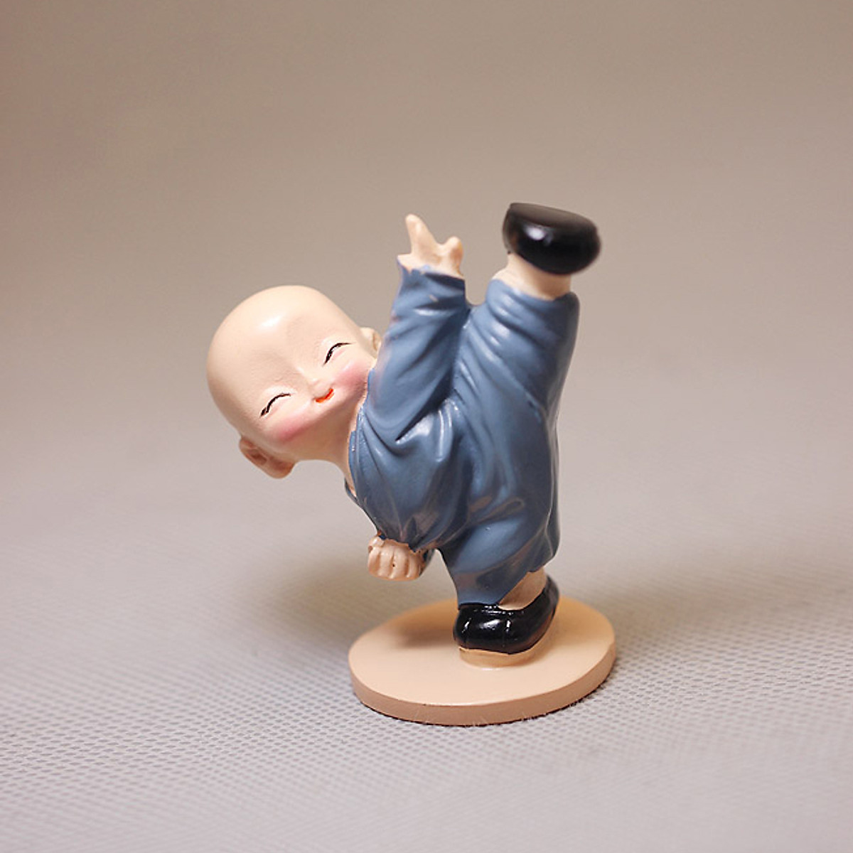 Bộ Tượng 4 Chú Tiểu Thiếu Lâm Múa Võ [ Loại Đẹp]