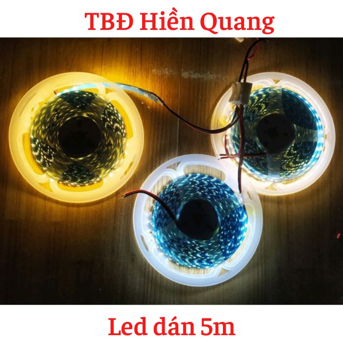 Cuộn dây Led dán 5m 12v ( 120 L ) các màu
