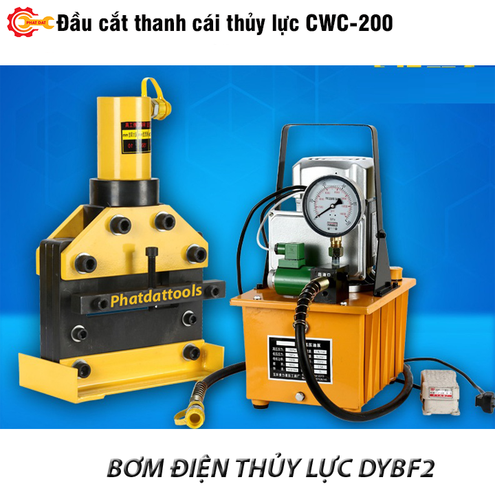 Máy cắt thanh đồng thủy lực CWC200