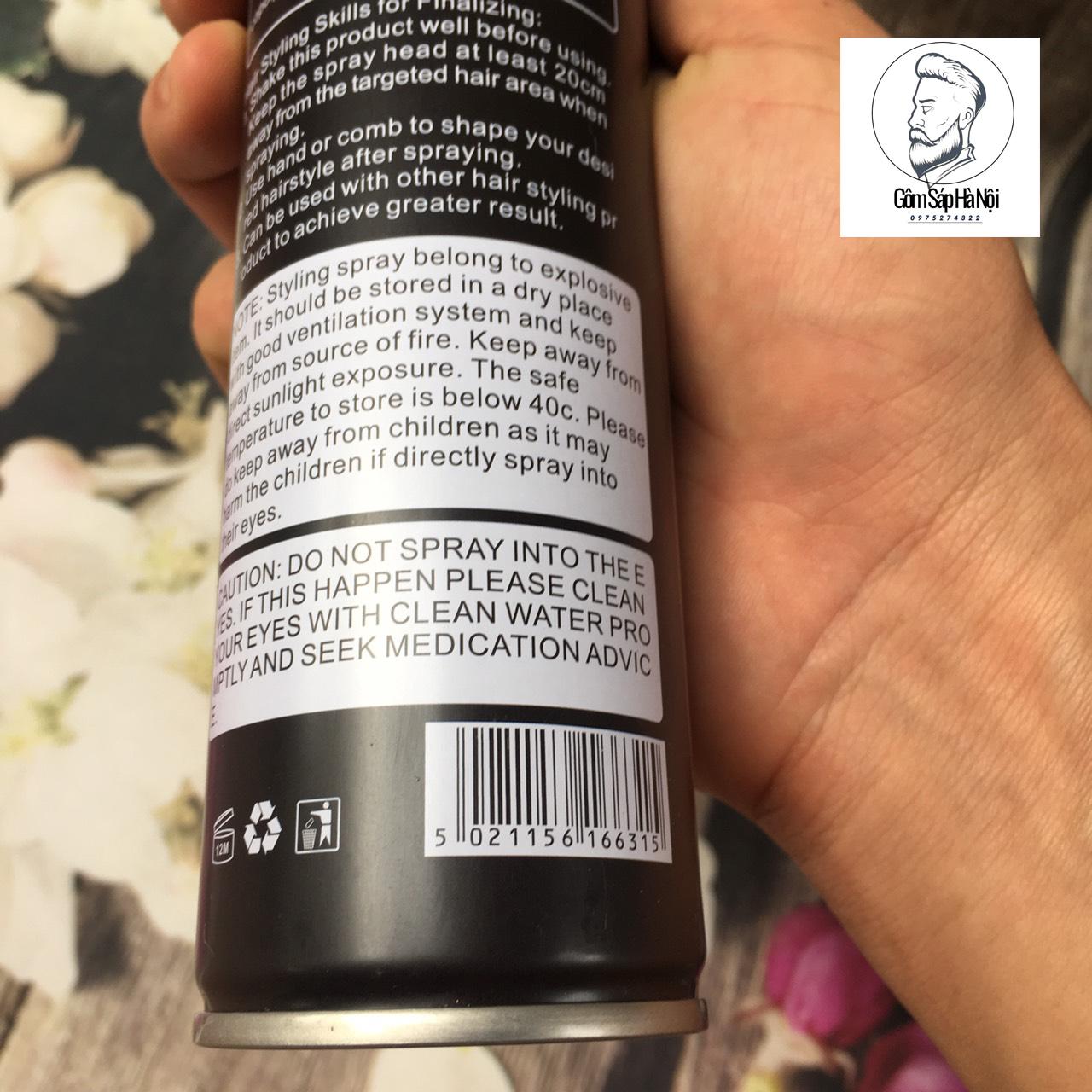 Gôm Xịt Tóc The Pro Lock High Ampify 420ml