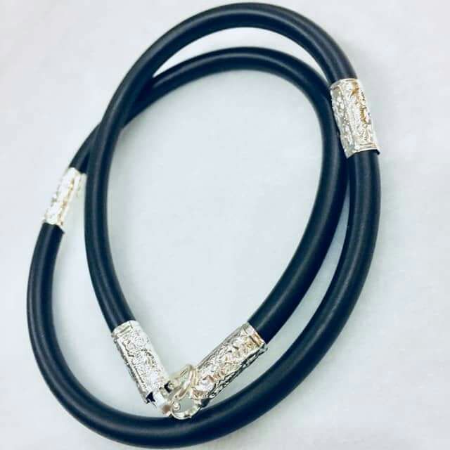 Dây Cao Su Bọc Bạc 4 Đốt Cho Nam