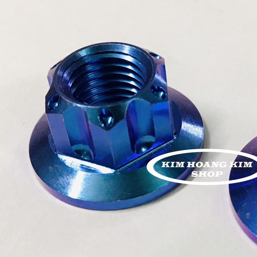 2 Ốc Tán TiTan GR5 6Li Xanh Tím (100%Titan)