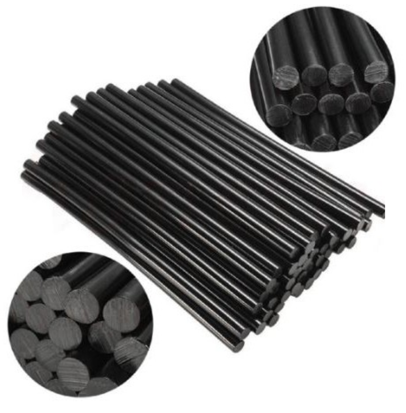 COMBO 10 Keo Nến Đen Và Trắng 7Mm*270Mm