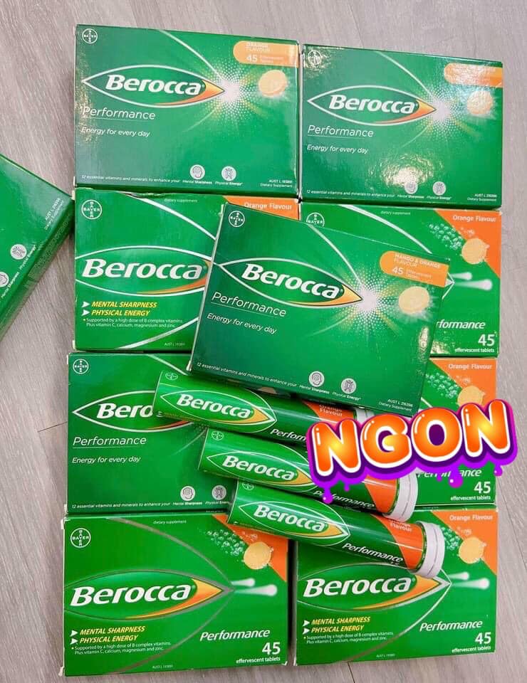 Viên C sủi Berocca Úc