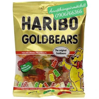 [Tổng Hợp Date 2027]Kẹo Dẻo Trái Cây Haribo Đức Đủ Loại