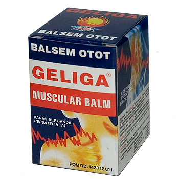 Combo 2 hủ dầu cù là lửa geliga muscular balm indonesia