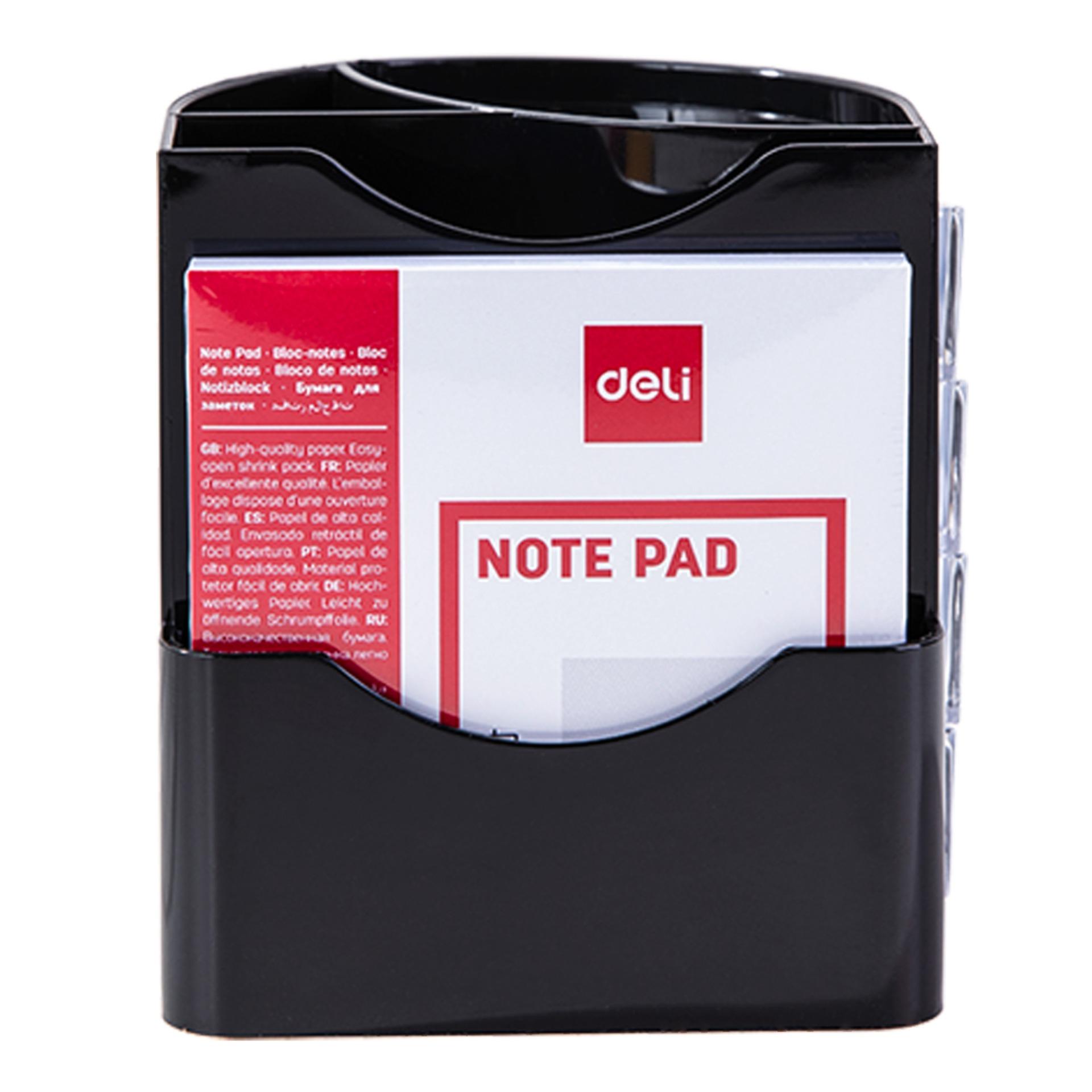 DELI Cốc cắm bút Đen 1 cái E9133