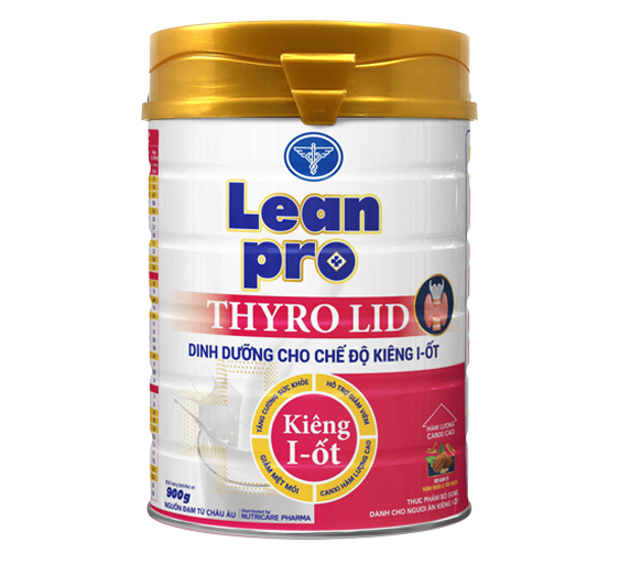 LEANPRO THYRO LID ( dinh dưỡng cho người kiêng I- Ốt)