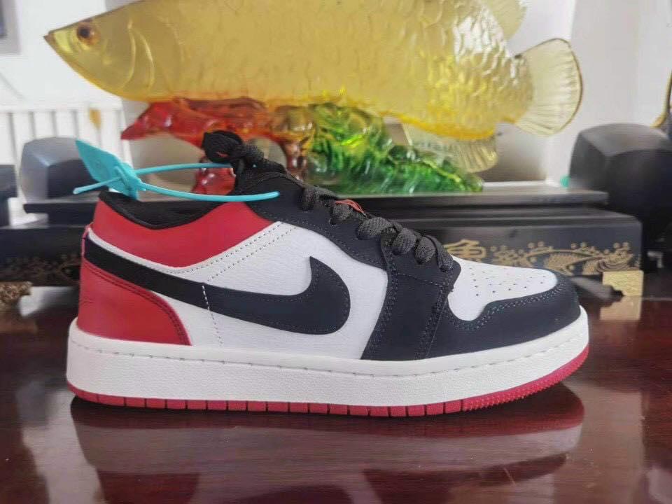 Giày thể thao Nam Nữ Jordan Đỏ Đen Cổ Thấp Full Box