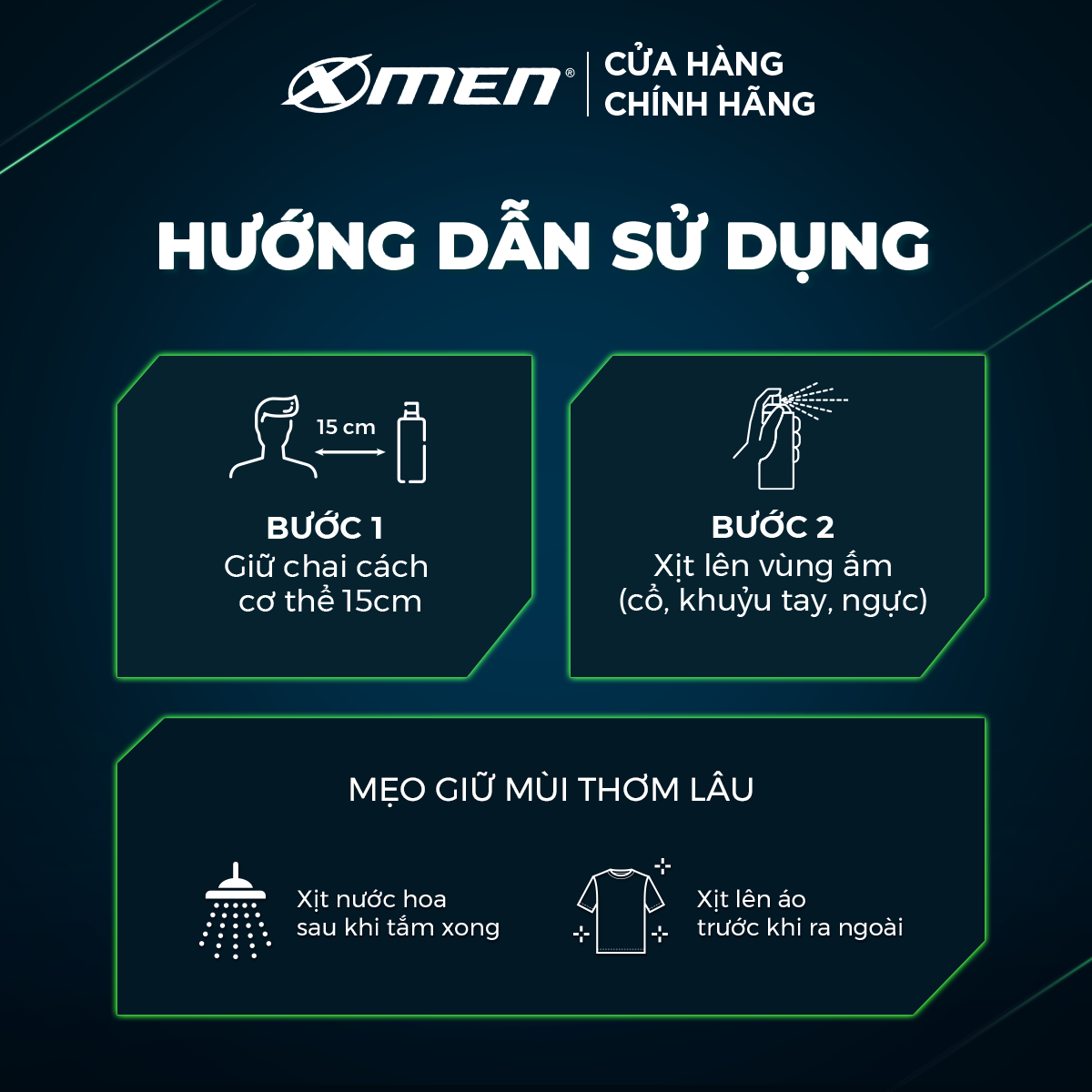 Nước hoa X-men Wood 50ml