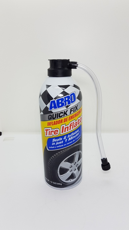 Chai Keo Bơm Tự Vá Vỏ Xe Ô Tô - Xe Máy ABRO QUICK FIX