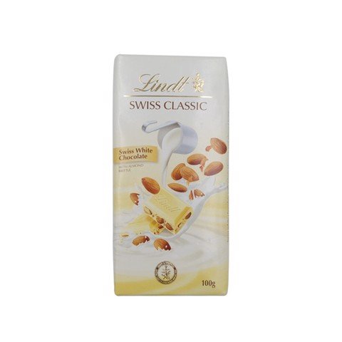 Socola Lindt Trắng Hạnh Nhân 100G