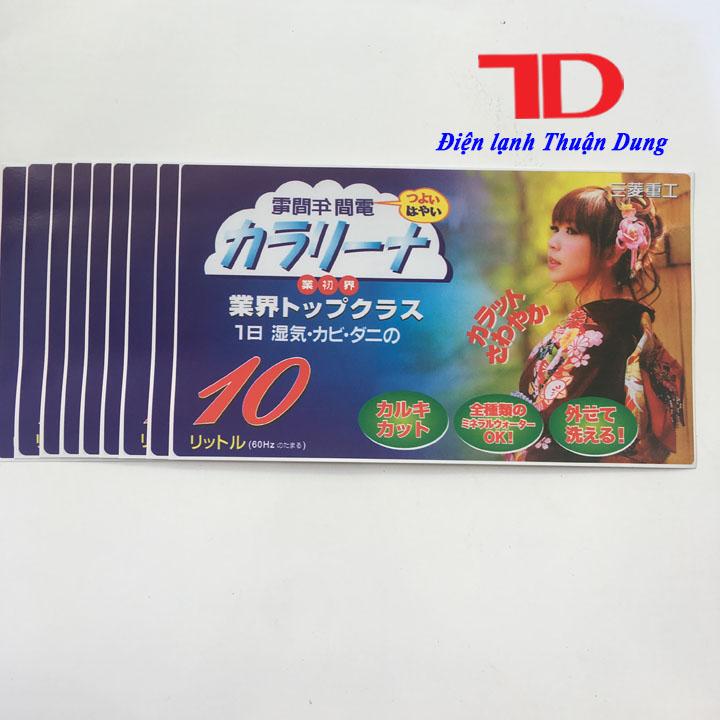 COMBO 10 TEM DÁN TRANG TRÍ HÀNG NỘI ĐỊA NHẬT