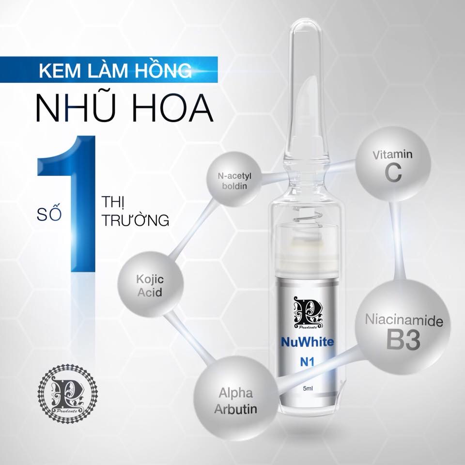 Kem làm hồng nhũ hoa cao cấp Nuwhite N1