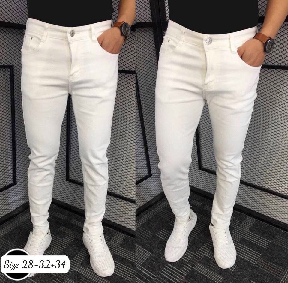 [HCM]Quần jean nam hàn quốc trơn cực hot