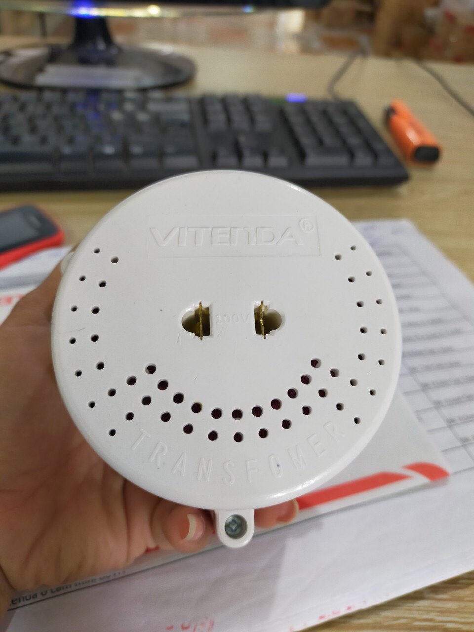 Bộ Đổi Nguồn 80VA/100VA Điện 220v - 100v Vitenda