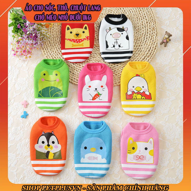 Áo siêu cute cho chó mèo con dưới 1kg
