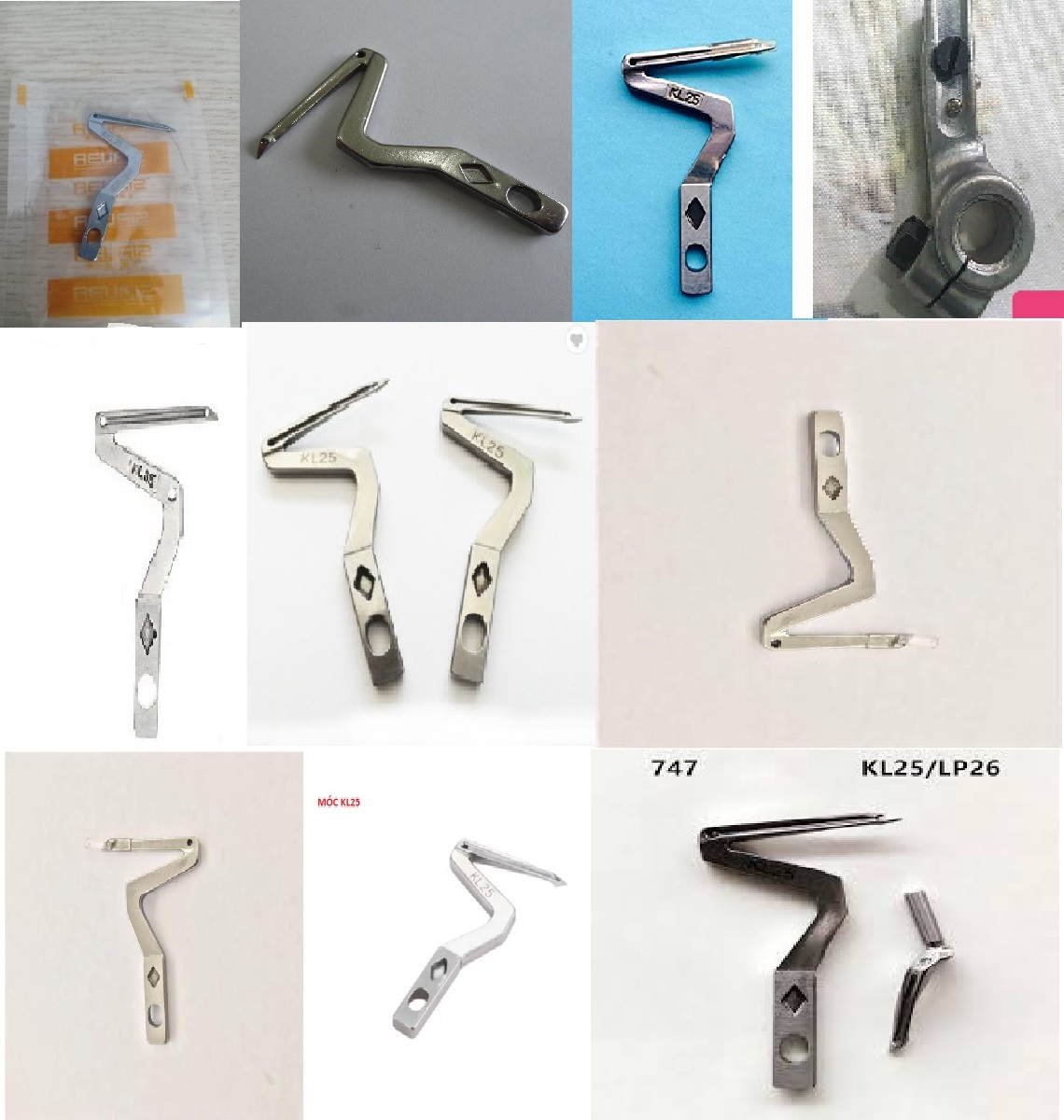 móc dưới vắt sổ 4 chỉ siruba 747