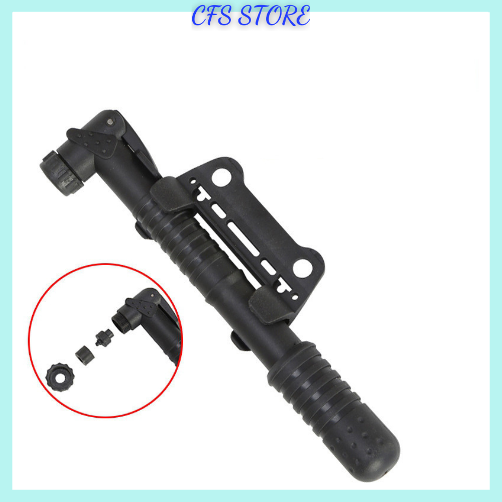Bơm đạp chân mini xe máy ô tô xe đạp siêu tiện lợi