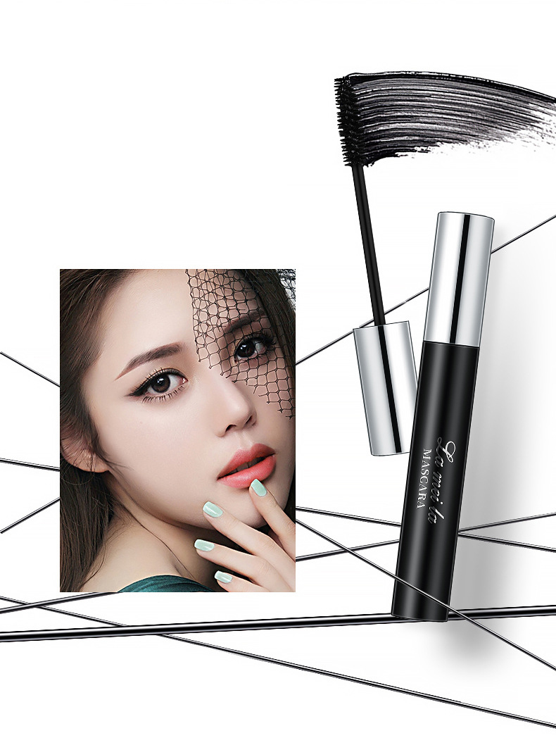 Mascara chuốt mi makeup  giúp mi dài cong