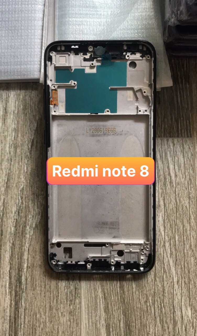 Khung xương + viền Xiaomi Redmi Note 8 ( gồm khung, viền, phím bấm)