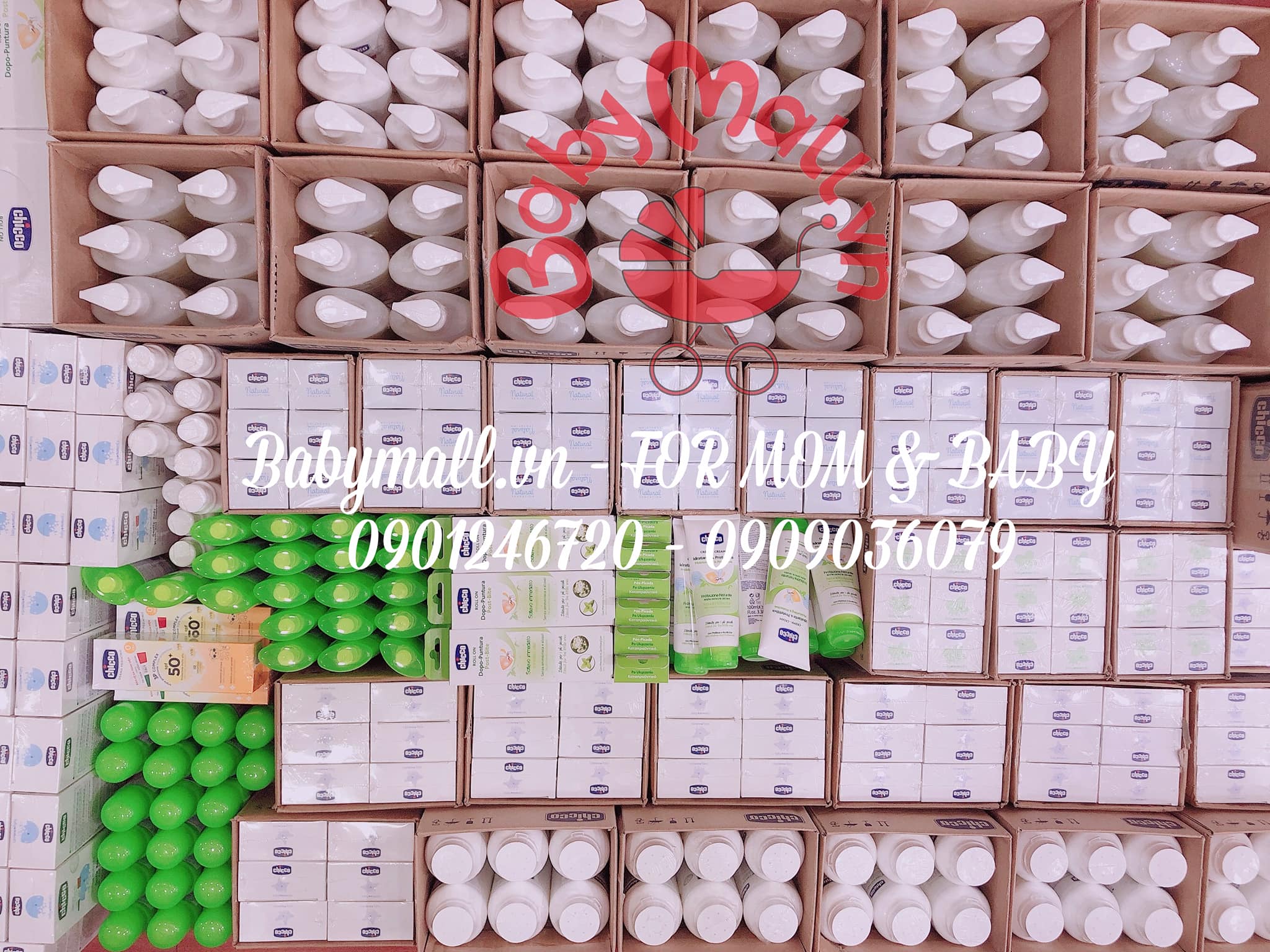 Phấn rôm tinh bột gạo 150gr Chicco (0M+) Babymall.vn