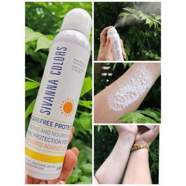 Xịt chống nắng sivanna 150ml