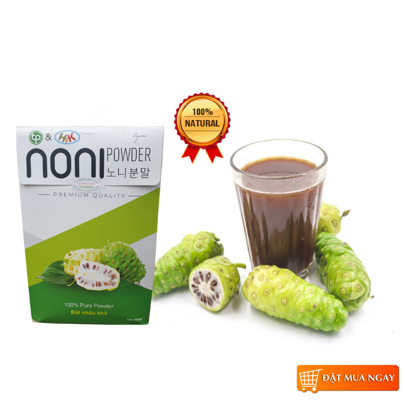 Bột Nhàu Noni Powder 노니 가루 Tấn Phát 500g Cao cấp