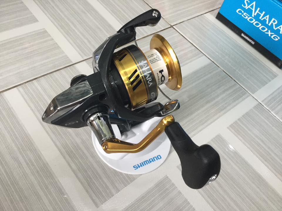 Máy Câu Cá Shimano 2017 Sahara C5000XG - Máy Đứng