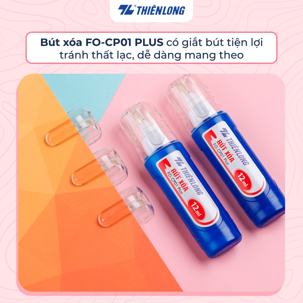 Bút xoá nước 12ml Thiên Long Flexofice FO-CP01 PLUS