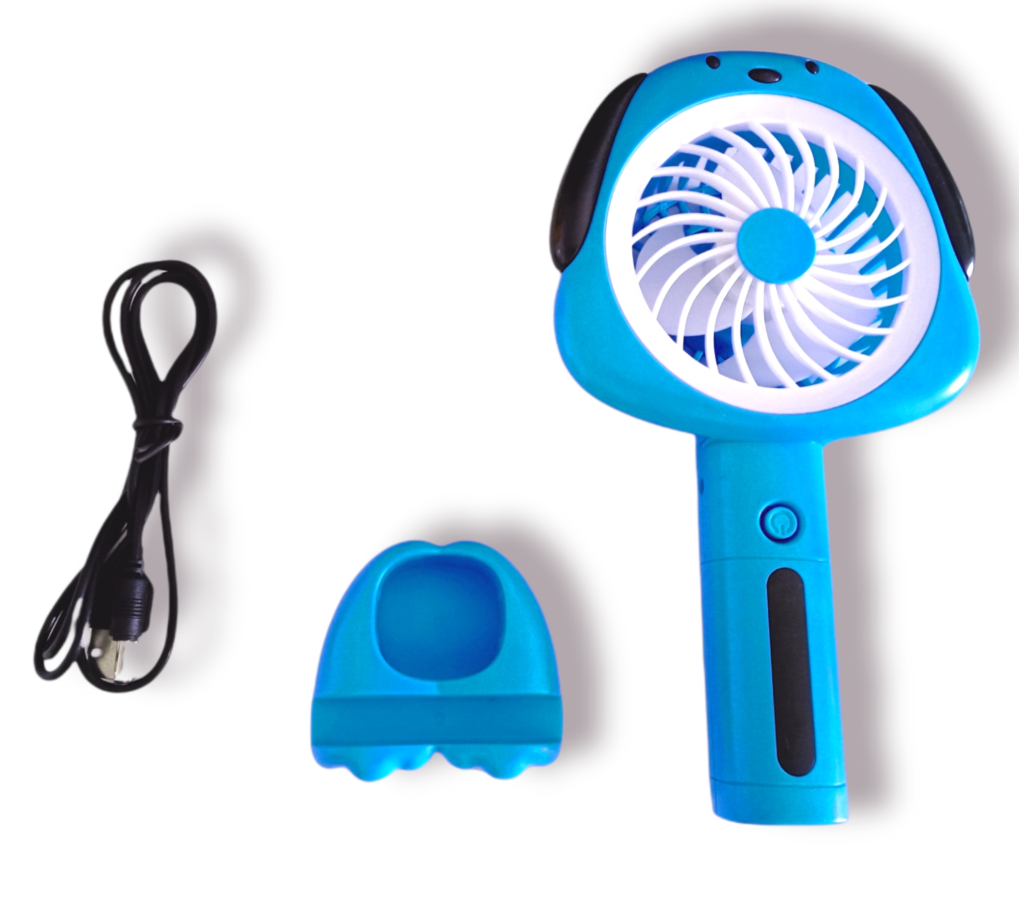 quạt sạc mini có đèn
