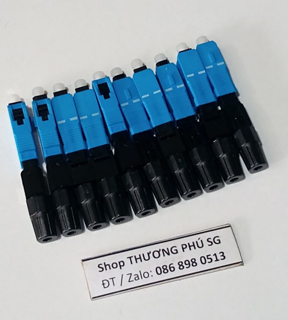 Đầu nối quang SC / UPC / CCTV (Fast Connector - Rệp cáp quang)
