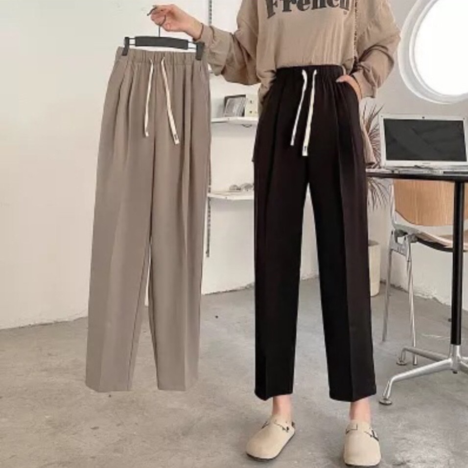 Baggy nữ cạp chun chất Ruby cao cấp M025