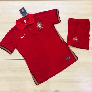 Bộ quần áo bóng đá đội Bồ Đào Nha nhiều màu vải thun cao cấp thumbnail