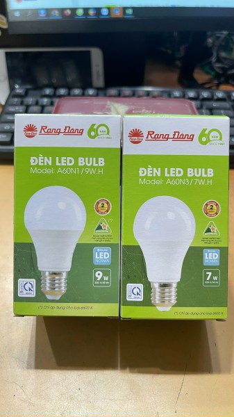 Bóng Led Búp 7W, 9W Rạng Đông