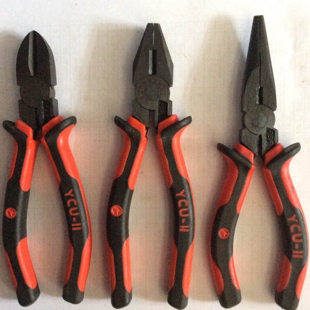 Kìm Đủ Kích Cỡ Nhọn Cắt Bằng Đủ Size 6,7,8