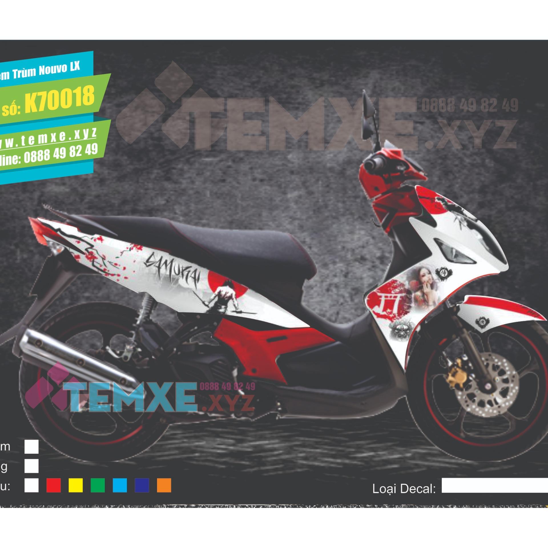 Tem trùm Nouvo LX - 70018