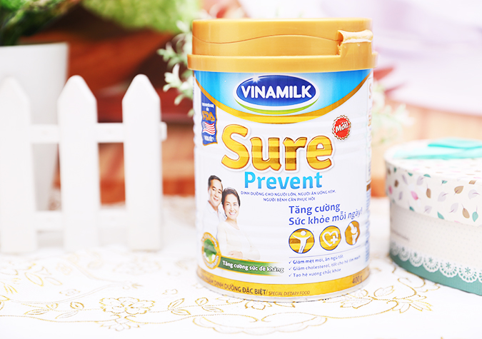 Sữa Bột Vinamilk Sure Prevent Lon 900g - HSD luôn mới