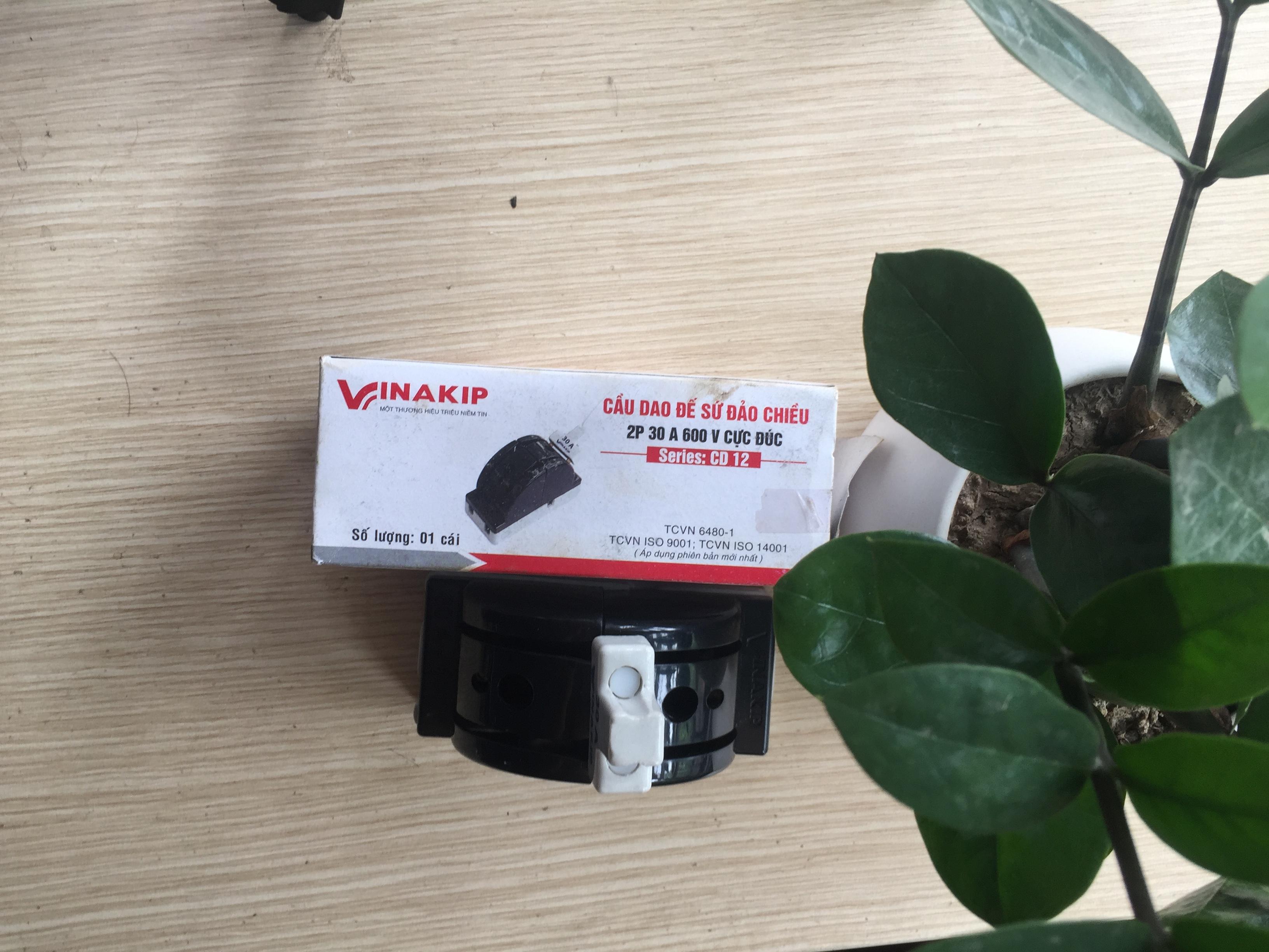Cầu dao đảo 2 pha 30A