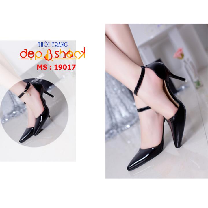 Sandal cao gót bít mũi 7p có size lớn 42 43