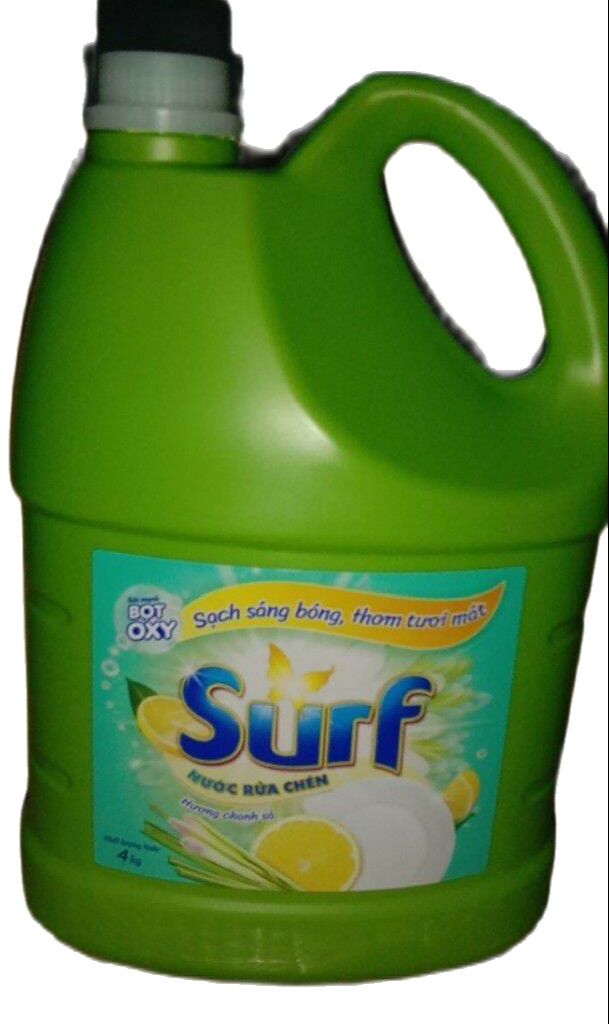 [HCM]Nước rửa chén Surf hương chanh sả 3.5kg