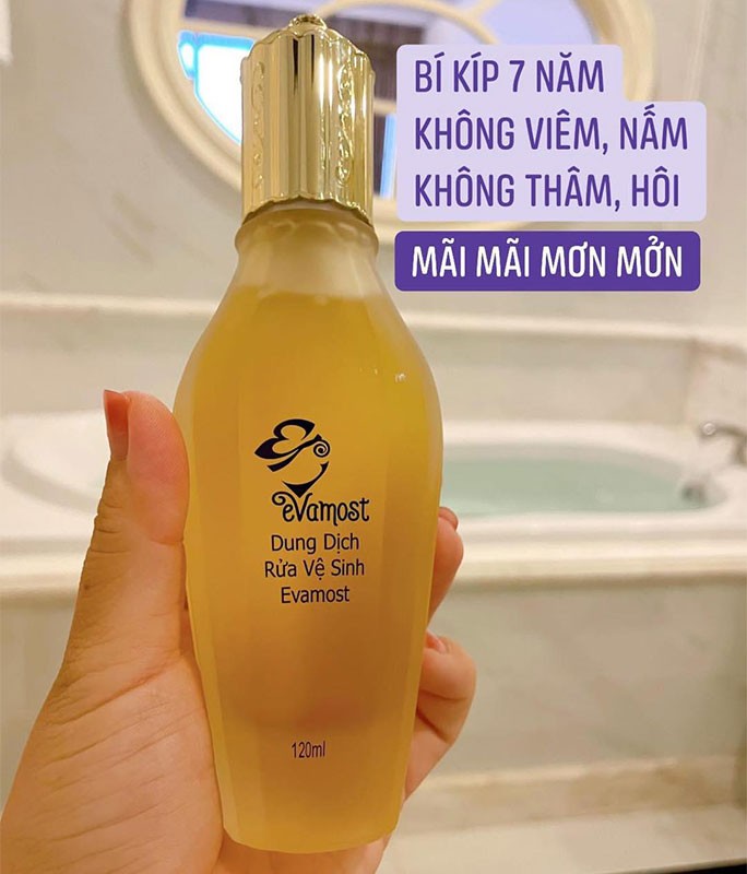Dung Dịch Vệ Sinh EVAMOST Chai 120ml tem nguyên