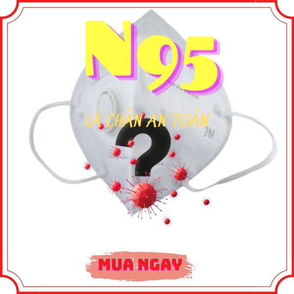 Bảng giá [SẴN HÀNG HCM, CHÍNH HÃNG] Khẩu trang N95 phòng độc lọc bụi siêu mịn PM 2.5 Respirator 5 LỚP