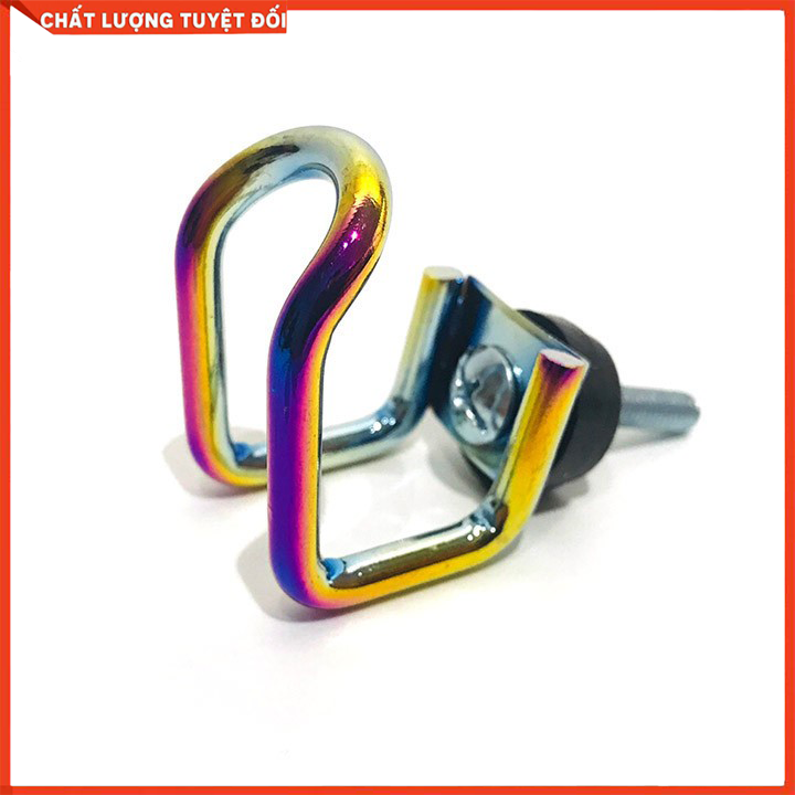 MÓC TREO ĐỒ INOX XI 7 MÀU KIỂU MÓC CÂU , KIỂU CHỮ U