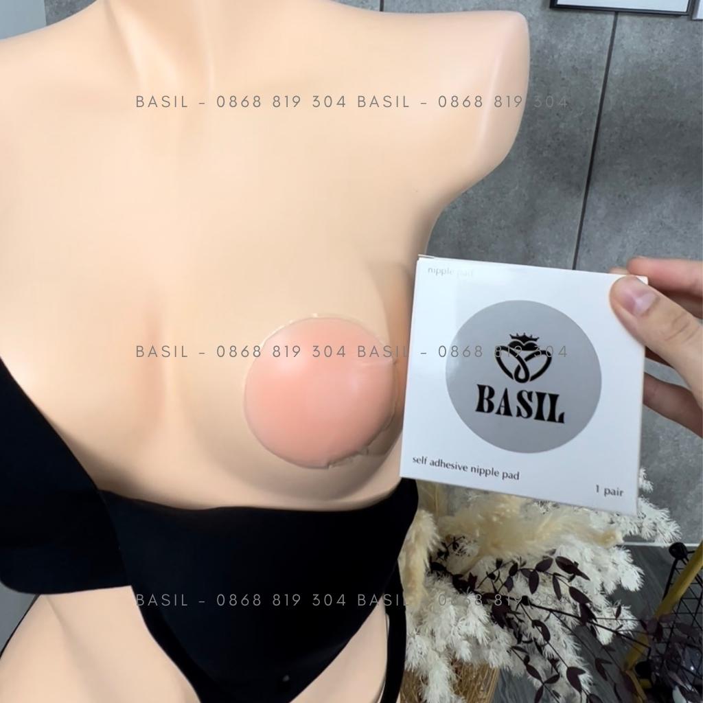 Miếng dán ngực V1 BASIL dán siêu chắc sử dụng nhiều lần cao cấp
