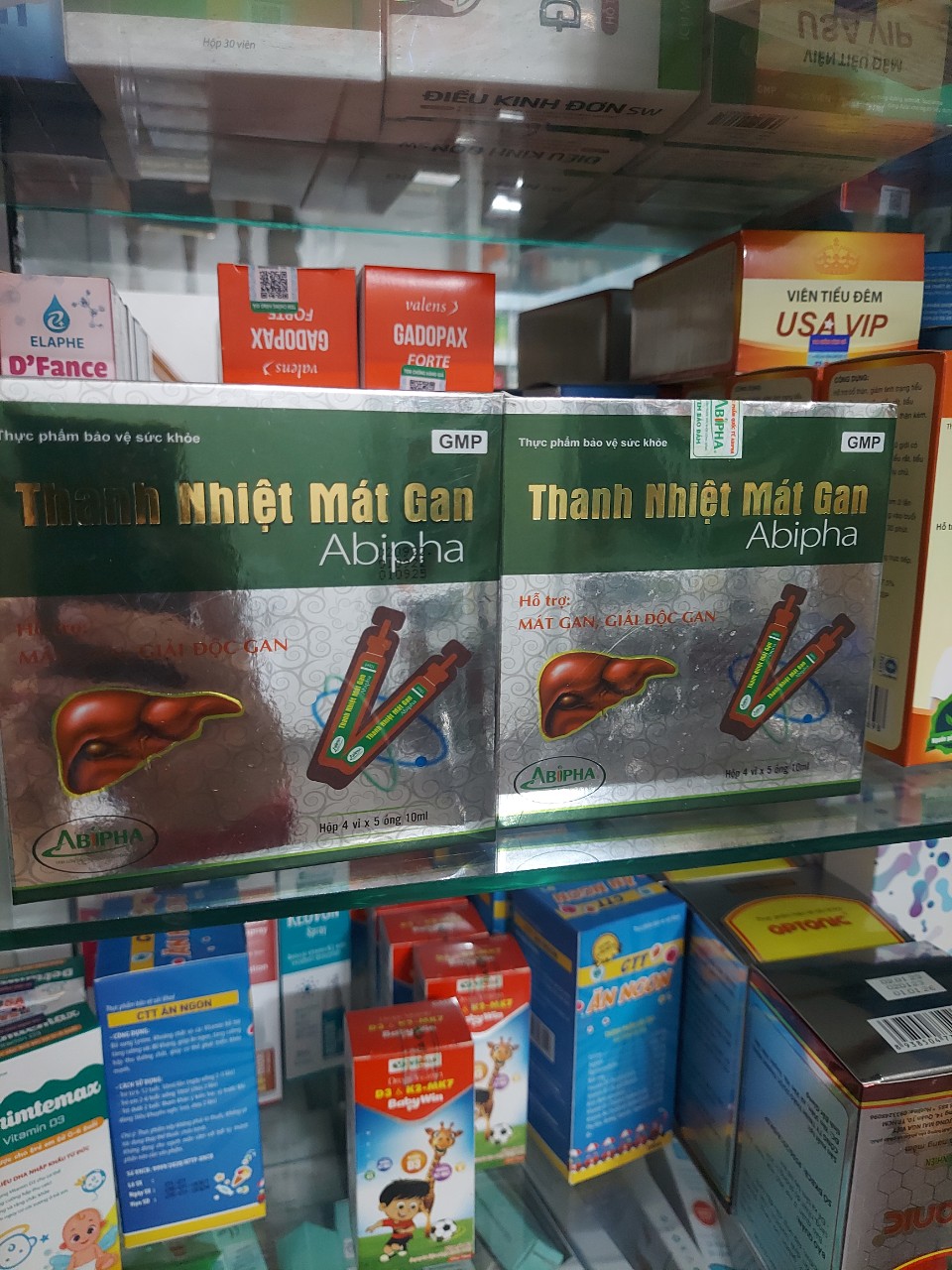 Thanh nhiệt mát gan Abipha