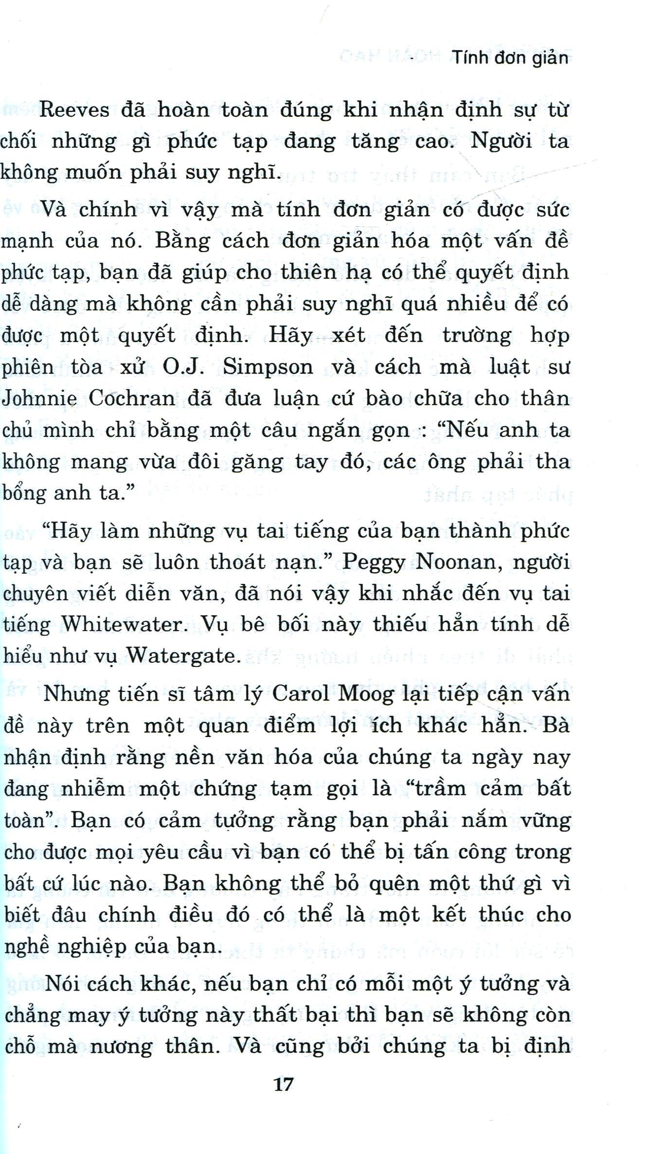 Đơn Giản Là Hoàn Hảo (Tái Bản 2016) - Jack Trout, Thái Hùng Tâm