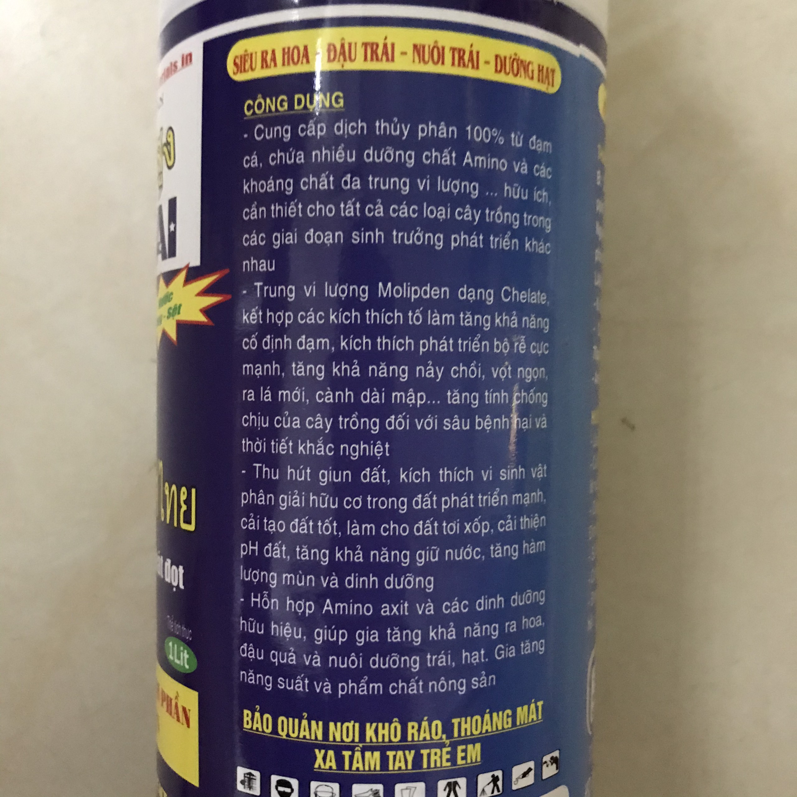Phân vi lượng Amino thái 1 lít