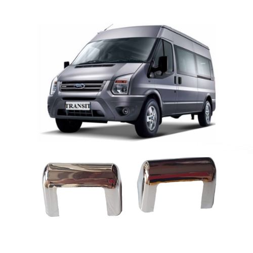 [HCM]BỘ NÚT CHỤP ĐÈN BIỂN SỐ MẠ CROM DÀNH CHO XE FORD TRANSIT 2014-2018