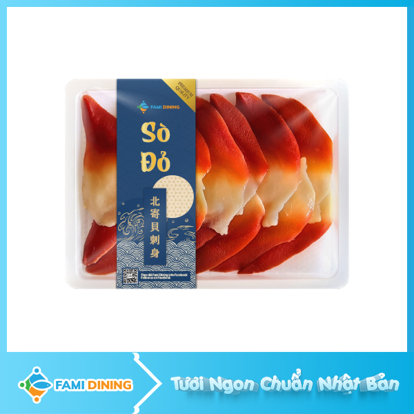 HCM - Sashimi Sò Đỏ Canada - Giao Nhanh